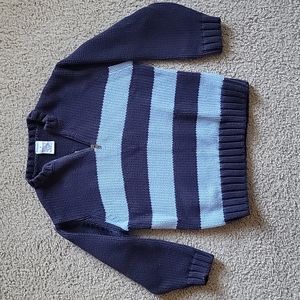 Gymboree Knit Boys Striped Numbered Sweater size 4